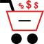 Shopping cart icon 64x64