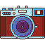 Photo camera icon 64x64