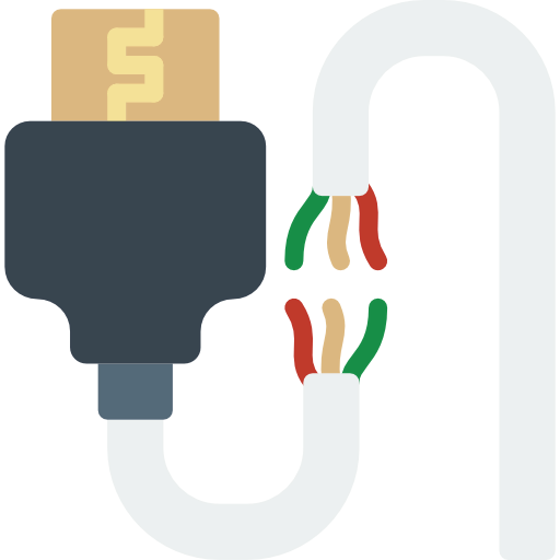 Broken cable icon