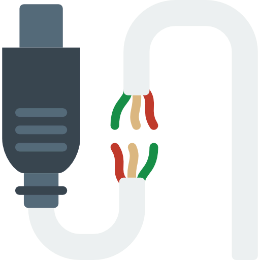 Broken cable icon