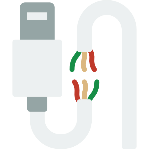 Broken cable icon