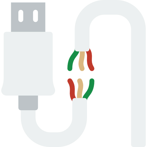 Broken cable icon
