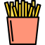 French fries icon 64x64