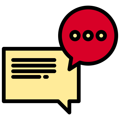 Speech bubble icon