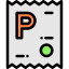 Parking ticket biểu tượng 64x64