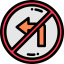 No turn Ikona 64x64