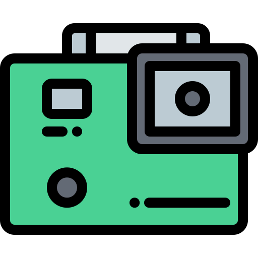 Action camera icon