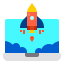 Rocket Symbol 64x64