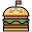 Hamburger アイコン 64x64