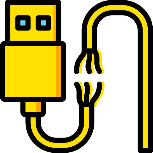 Broken cable icon