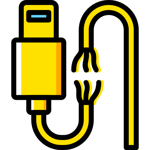 Broken cable icon