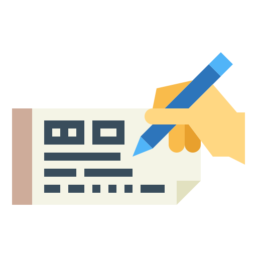 Cheque icon