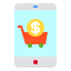 Shopping cart icon 64x64