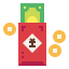 Red envelope icon 64x64