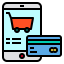 Shopping cart icon 64x64