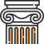 Greek column ícono 64x64