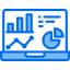Data analytics biểu tượng 64x64