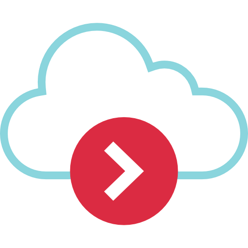 Cloud go icon