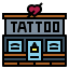 Tattoo studio icon 64x64