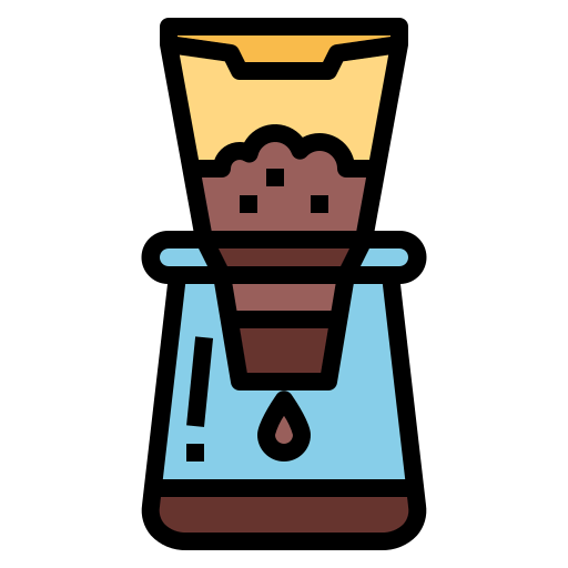 Coffee filter icon
