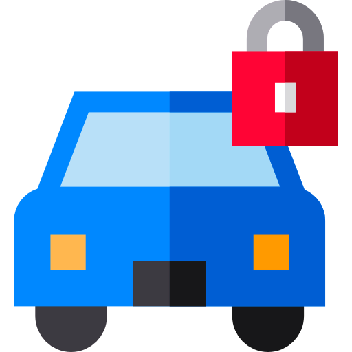 Locked car Ikona