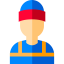 Parking worker icon 64x64