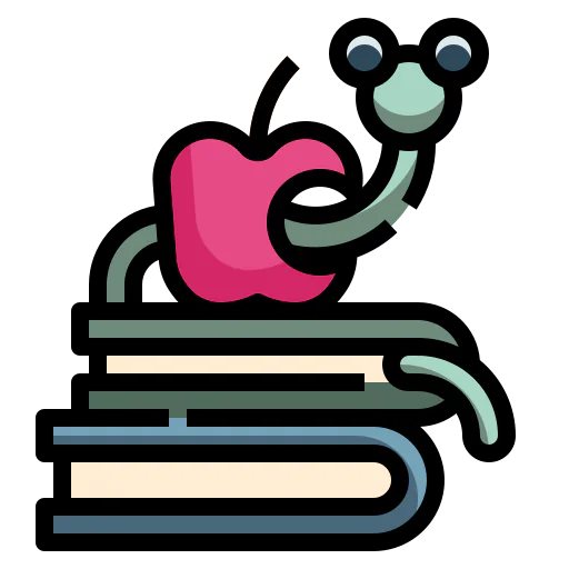Bookworm icon