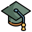 Graduation cap 图标 64x64