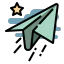 Paper plane 图标 64x64