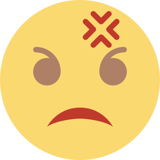 Angry icon