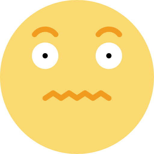 Scared icon