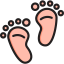 Footprint icon 64x64