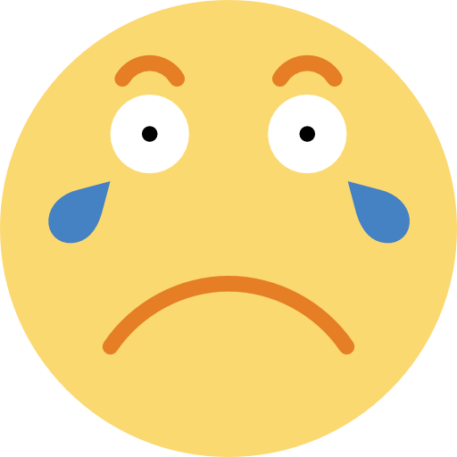 Crying icon