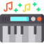Piano keyboard icon 64x64