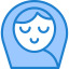 Baby girl icon 64x64