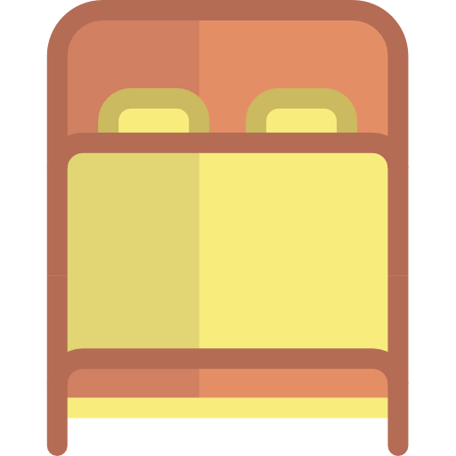 Double bed icon