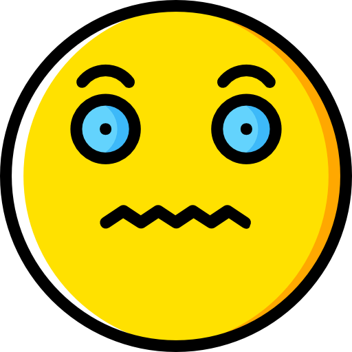 Scared icon
