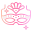 Carnival mask icon 64x64