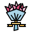 Flower bouquet icon 64x64