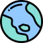 Planet earth icon 64x64