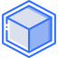 3d printing cube icon 64x64