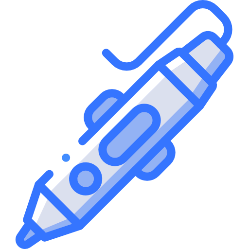 3d printing pen ícone