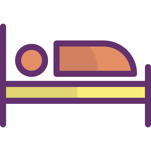 Single bed icon