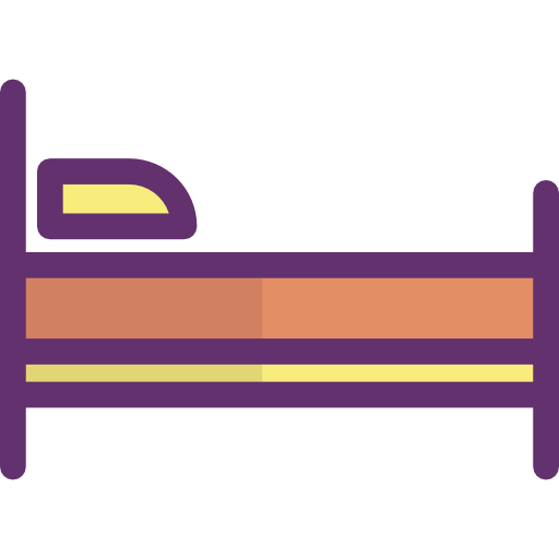 Single bed icon