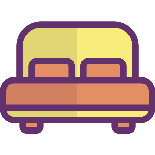 Double bed icon