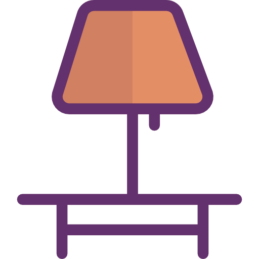 Table lamp icon