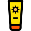 Sun cream icon 64x64