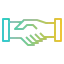 Handshake icon 64x64