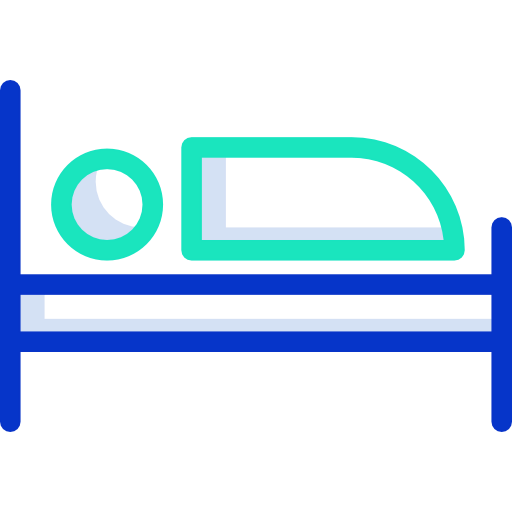 Single bed icon