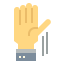 Raise hand icon 64x64